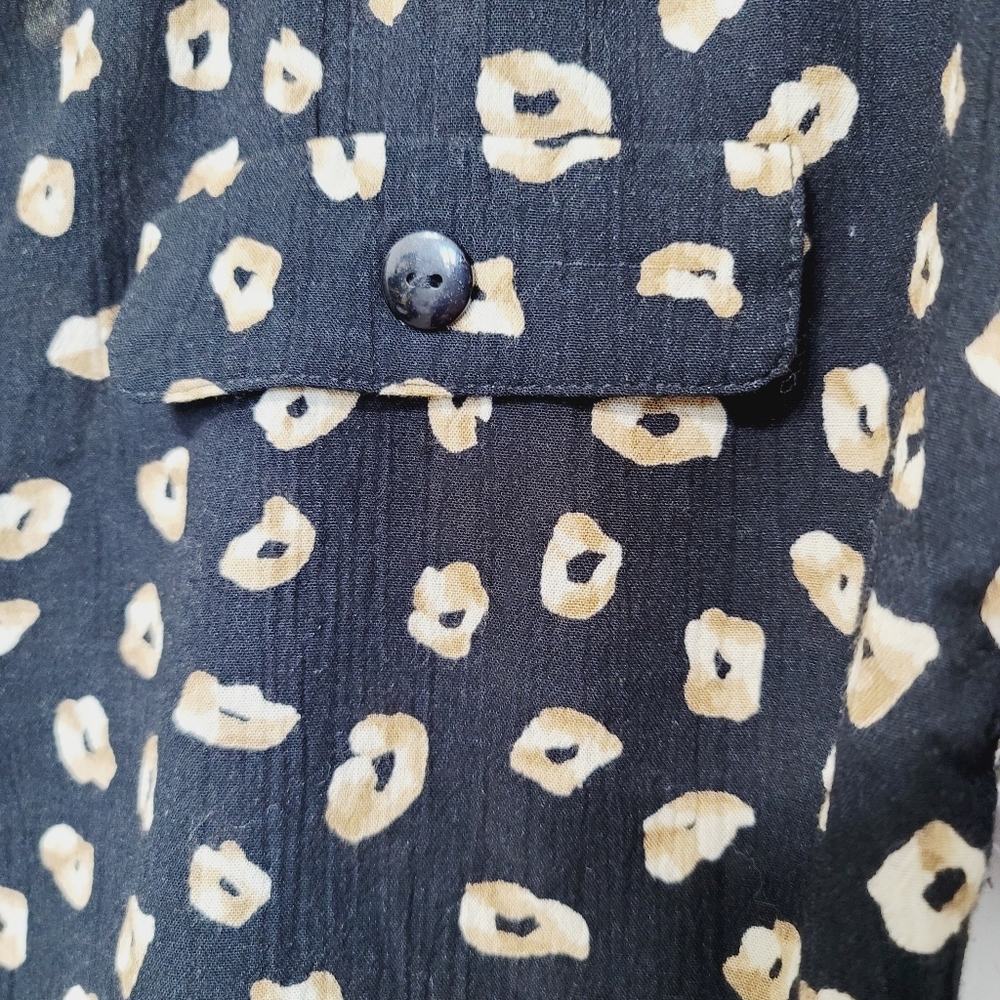 NWT Sara Michelle Black Blouse Size Small - Picture 6 of 11